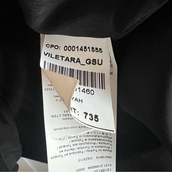 Boss Viletara_GSU Skirt, Black, New with Tags, Size 4 - Picture 6 of 9